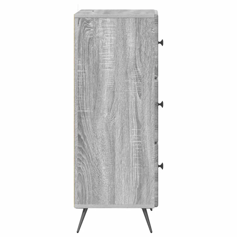 Armoire à tiroirs Sonoma gris 33 x 34,5 x 90 cm - 7