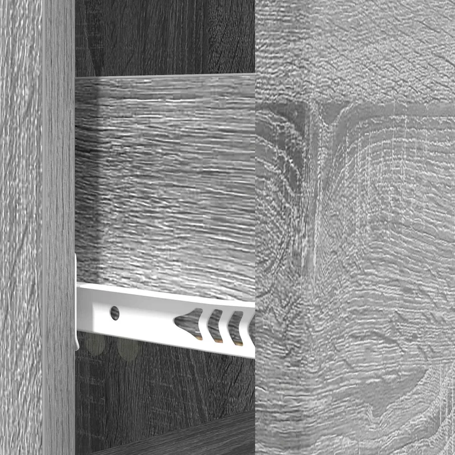 Armoire à tiroirs Sonoma gris 33 x 34,5 x 90 cm - 8