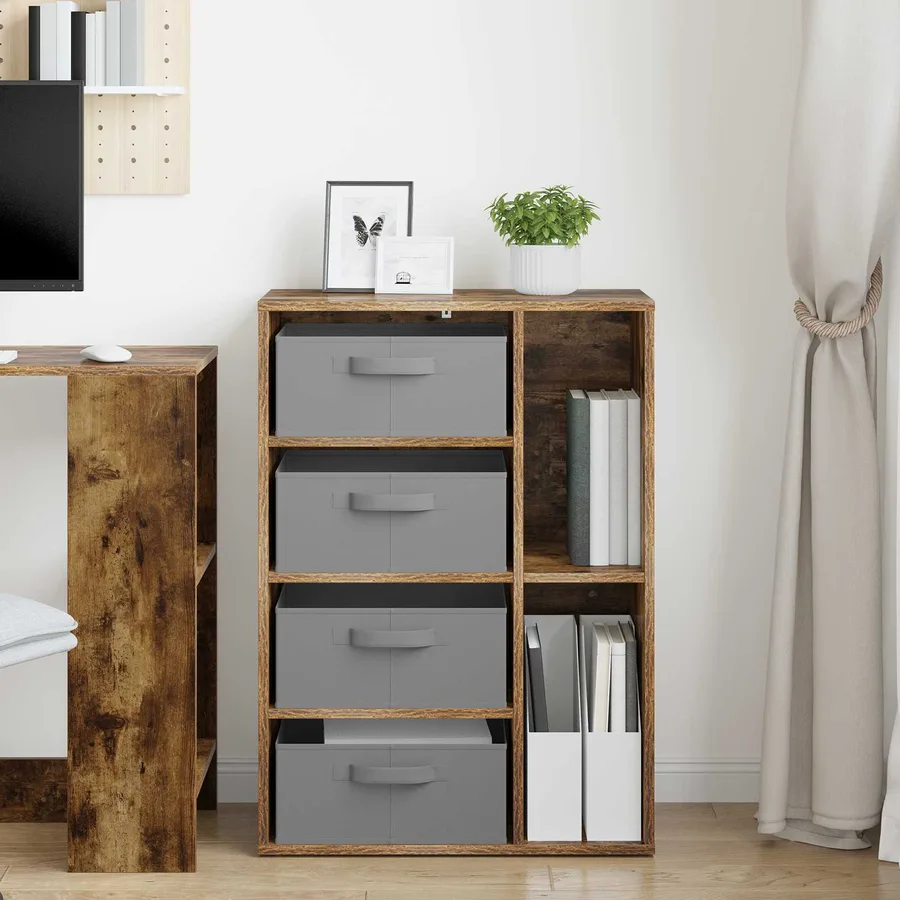 Buffet Chêne fumé 60 x 33,5 x 84 cm - 4