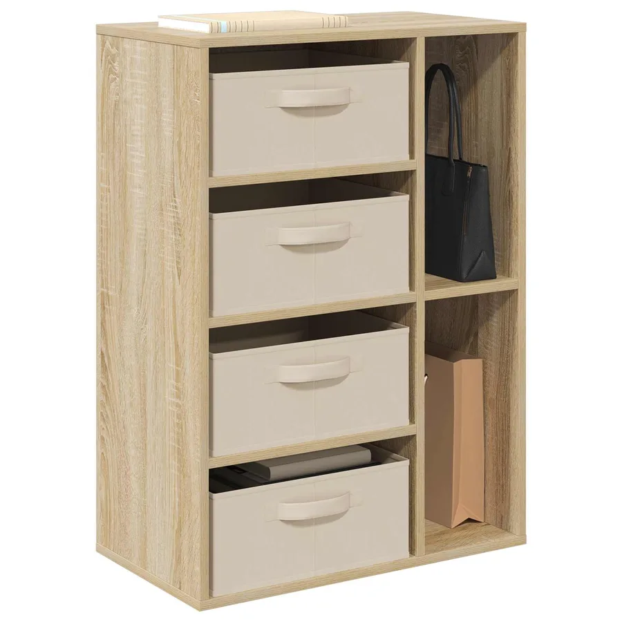 Buffet Chêne Sonoma 60 x 33,5 x 84 cm - 3
