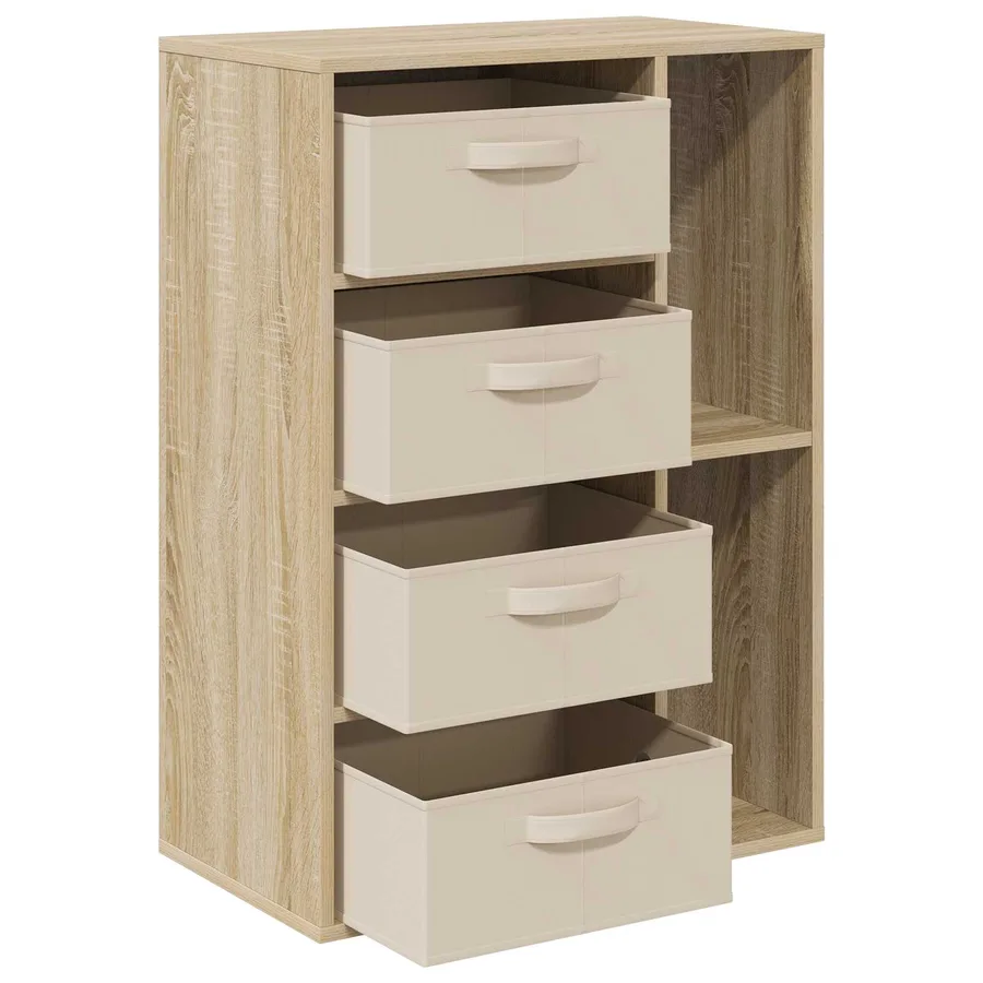 Buffet Chêne Sonoma 60 x 33,5 x 84 cm - 5