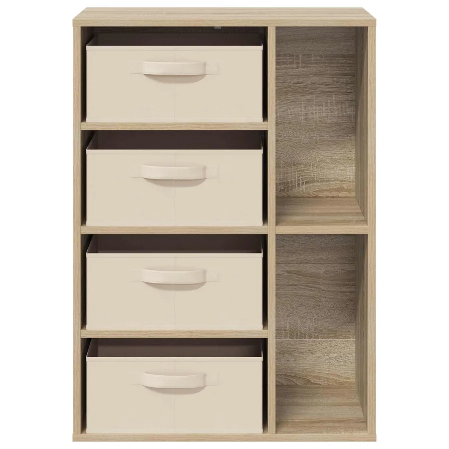 Buffet Chêne Sonoma 60 x 33,5 x 84 cm - 6