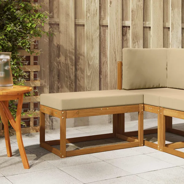 Banc de Jardin Bois d'Acacia Massif Naturel