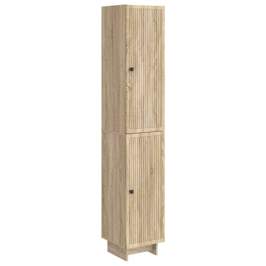 Ensemble de Meubles 2 pcs Chêne Sonoma 34,5 x 33 x 90 cm - 2