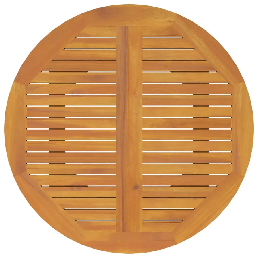 Ensemble à manger de jardin 5 pcs Bois d'acacia solide - 5