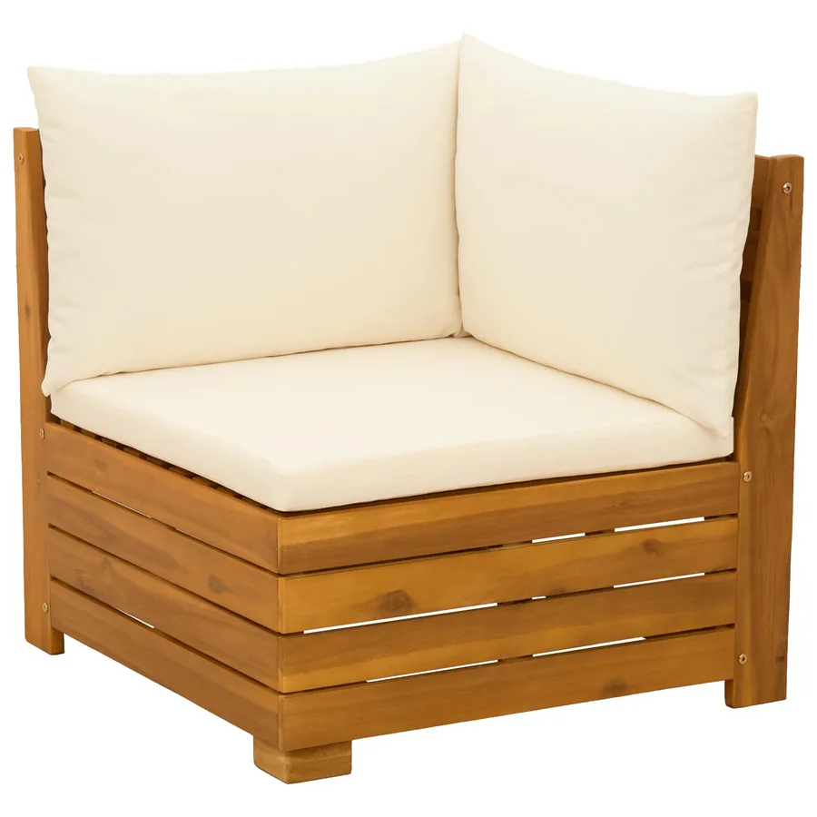 Ensemble de canapés d'extérieur avec coussin 2 Pièce Marron - 3