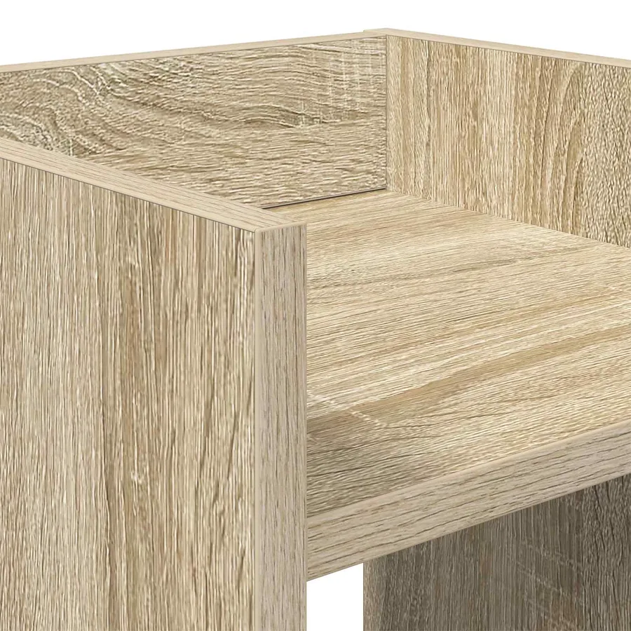 Support de Plante 2 pc Chêne Sonoma 30 x 30 x 80 cm - 9