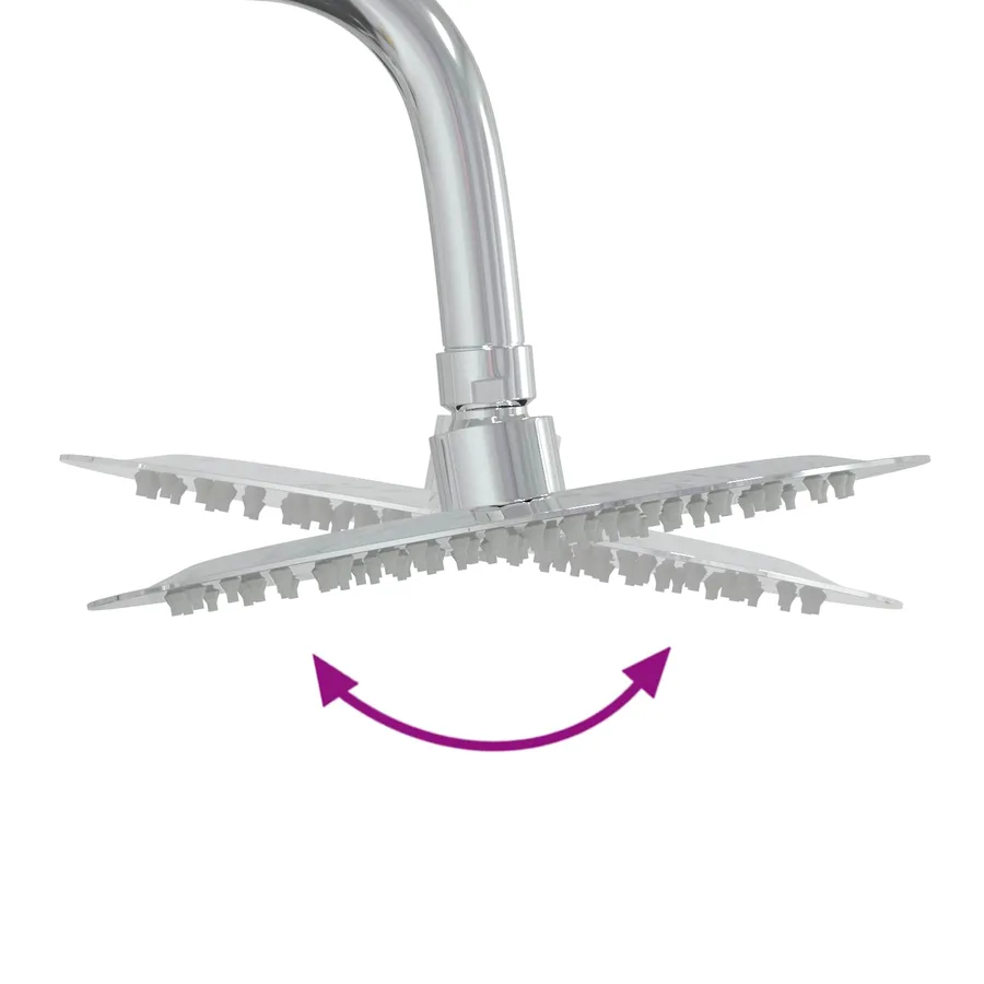 Douche d'extérieur 206 cm Naturel - 10