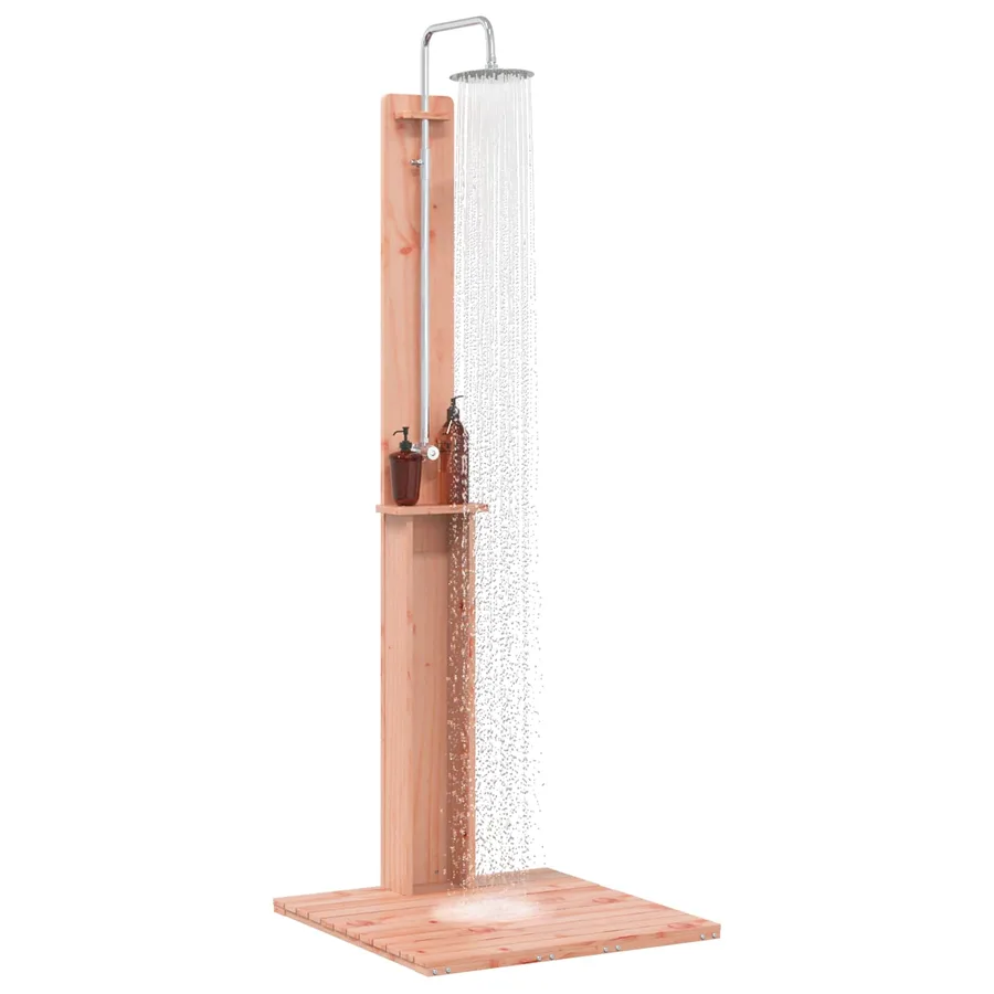 Douche d'extérieur 206 cm Naturel - 3