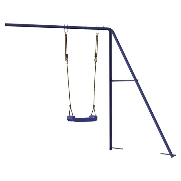 Balançoire de jeu bleu 139x159,5x160 cm polypropylène