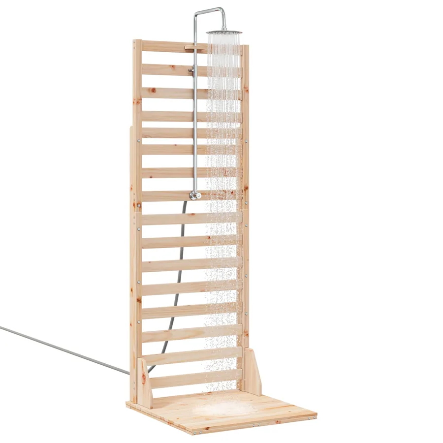 Douche d'extérieur 225 cm Naturel - 3