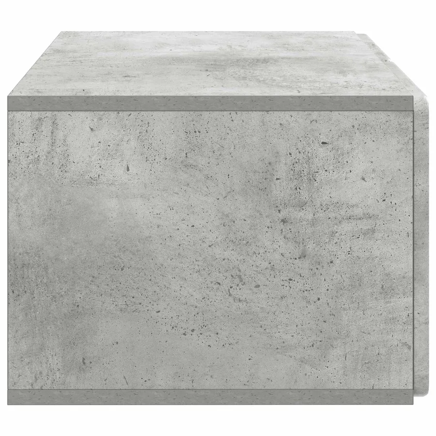 Meuble TV mural 59,5 x 41 x 30 cm Gris béton Bois d'ingénierie - 7