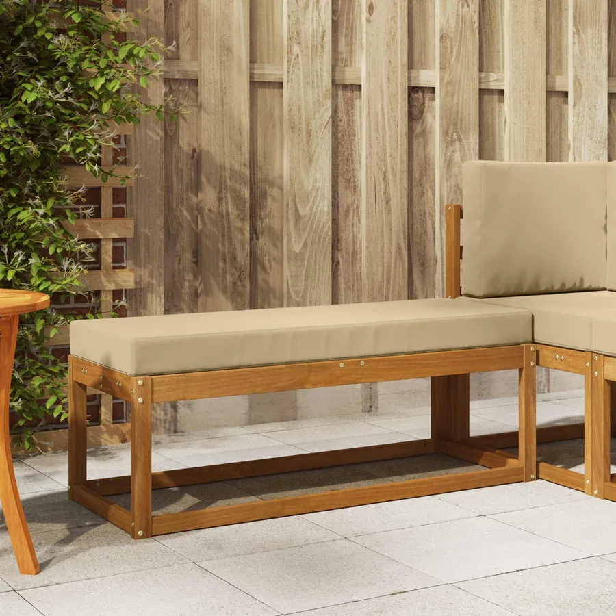Banc de Jardin Bois d'Acacia Massif Naturel