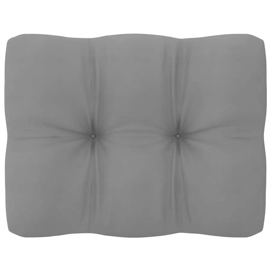Salon de jardin 7 pcs avec coussins Bois de pin massif - 6