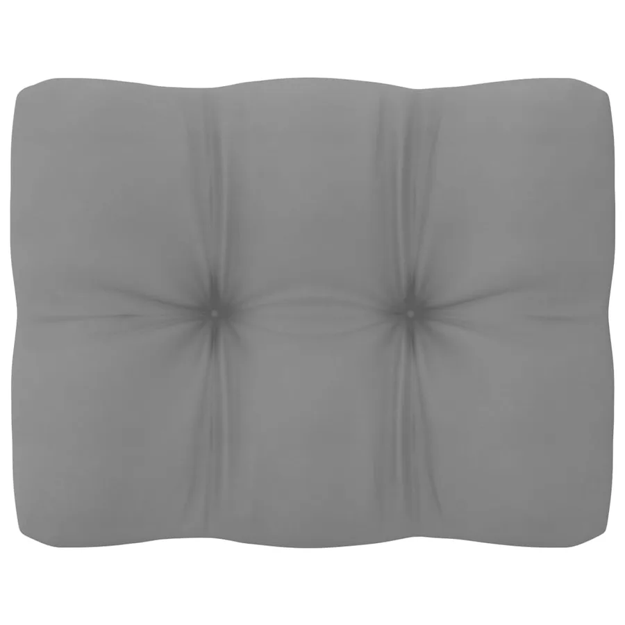 Salon de jardin 9 pcs avec coussins Bois de pin massif - 7
