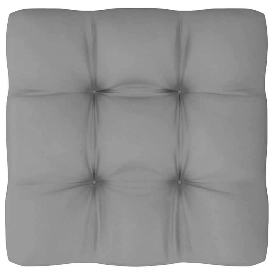 Salon de jardin 9 pcs avec coussins Bois de pin massif - 8