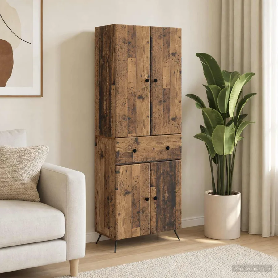2 pcs Bois ancien