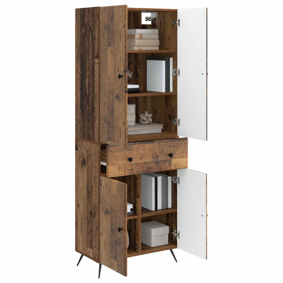 2 pcs Bois ancien - 3