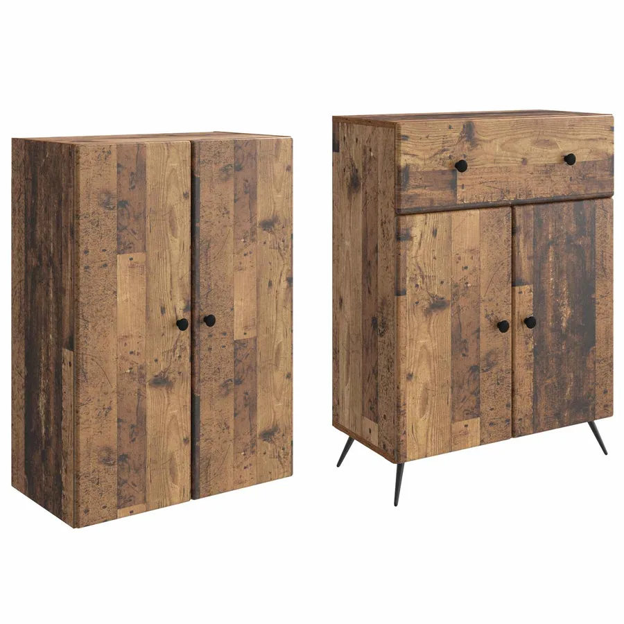 2 pcs Bois ancien - 4