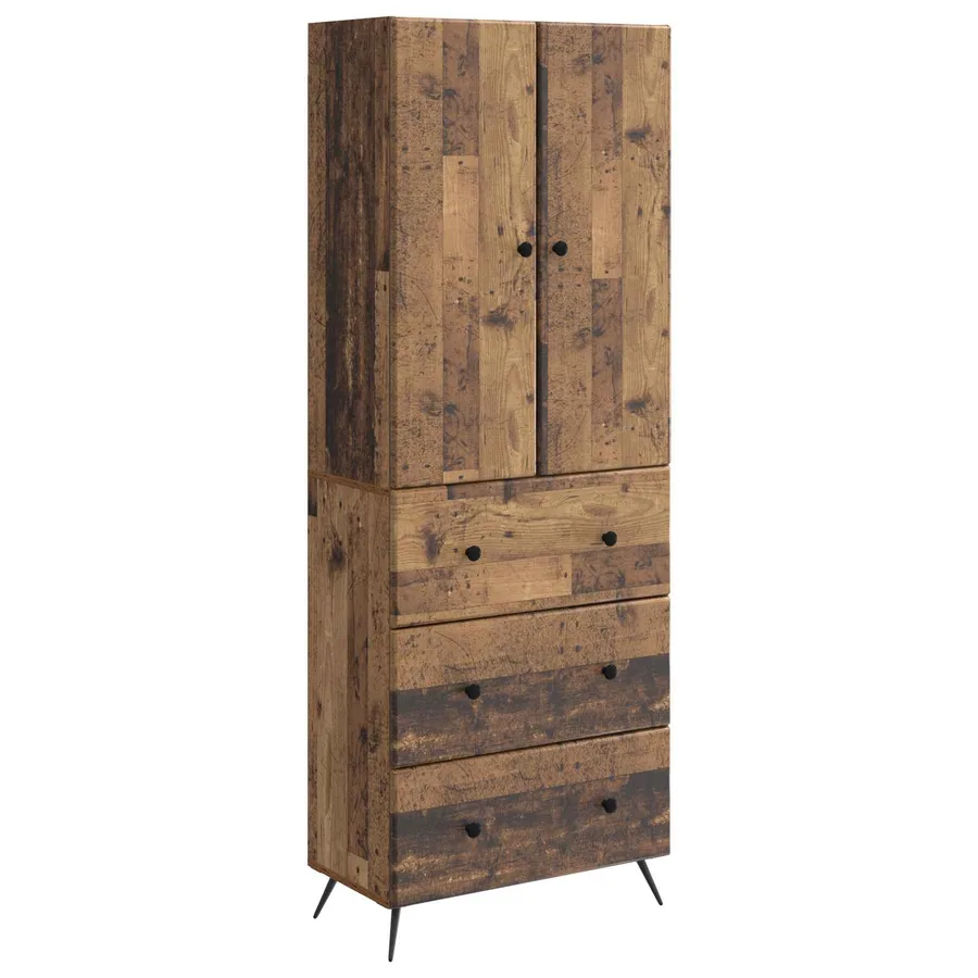 Ensemble de Meubles 2 pcs Bois ancien 66 x 34,5 x 90 cm - 2