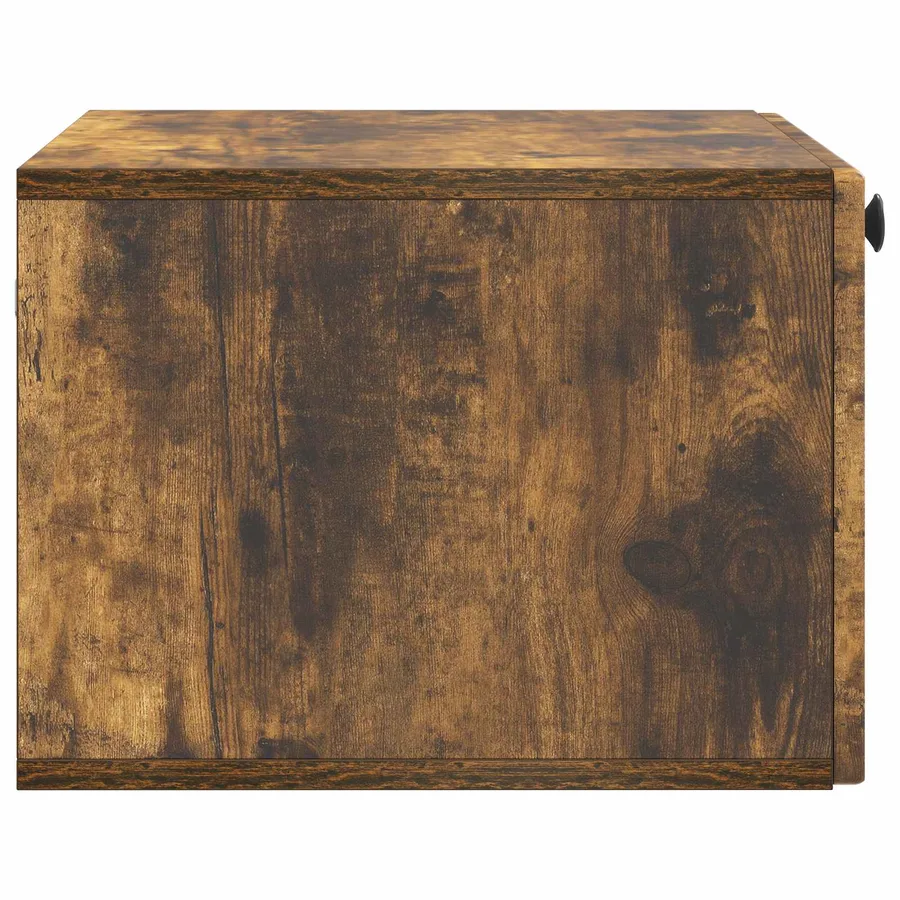 Meuble TV mural Chêne fumé 59,5 x 41 x 30 cm Bois d'ingénierie - 7