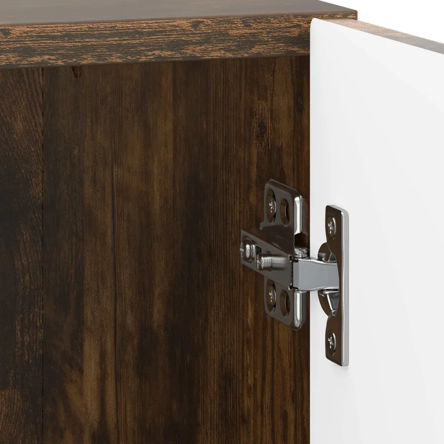 Table de chevet 2 pcs Chêne fumé 43 x 34,5 x 47 cm - 11
