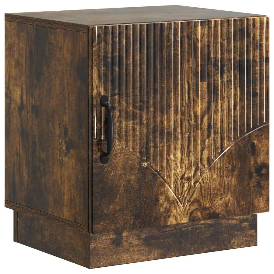 Table de chevet 2 pcs Chêne fumé 43 x 34,5 x 47 cm - 5