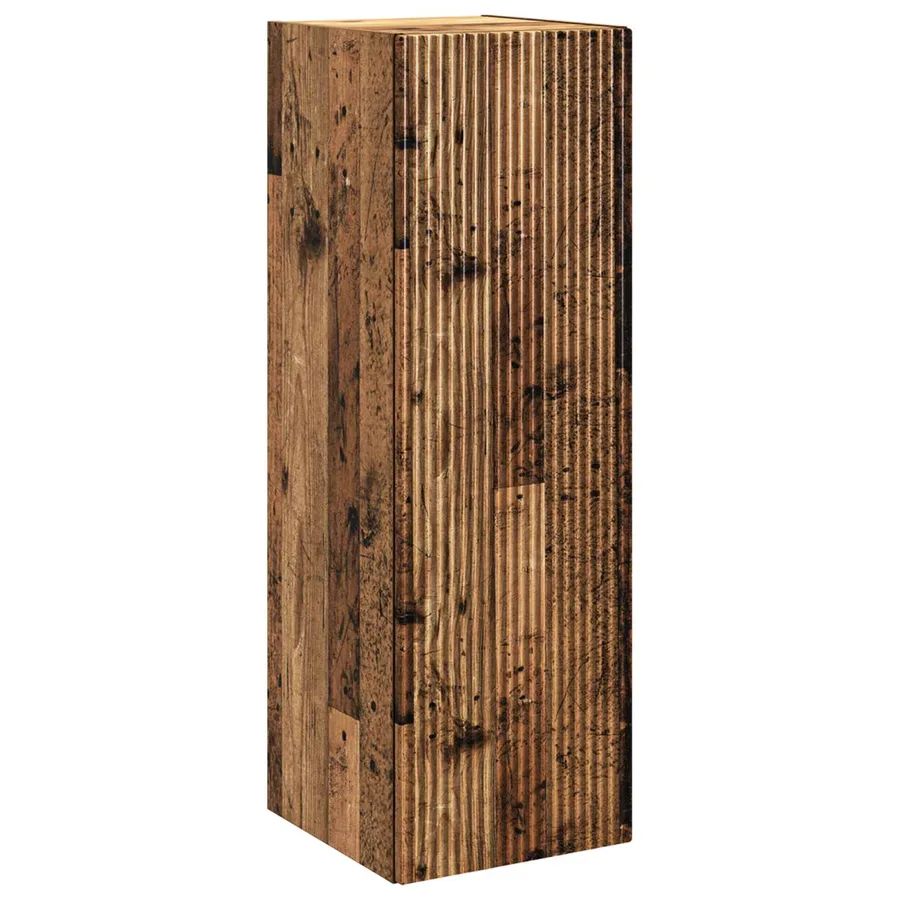 Ensemble de mobilier de salle de bain 6 pcs Bois ancien - 7