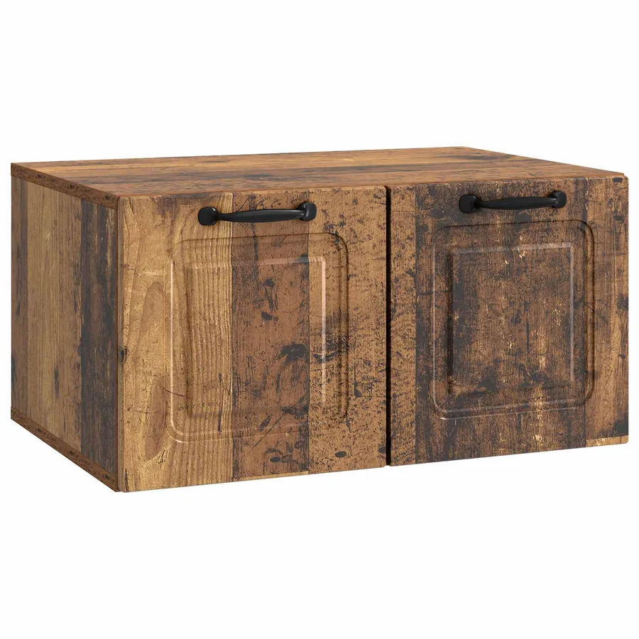 Meuble TV mural Bois ancien 59,5 x 41 x 30 cm Bois d'ingénierie - 2