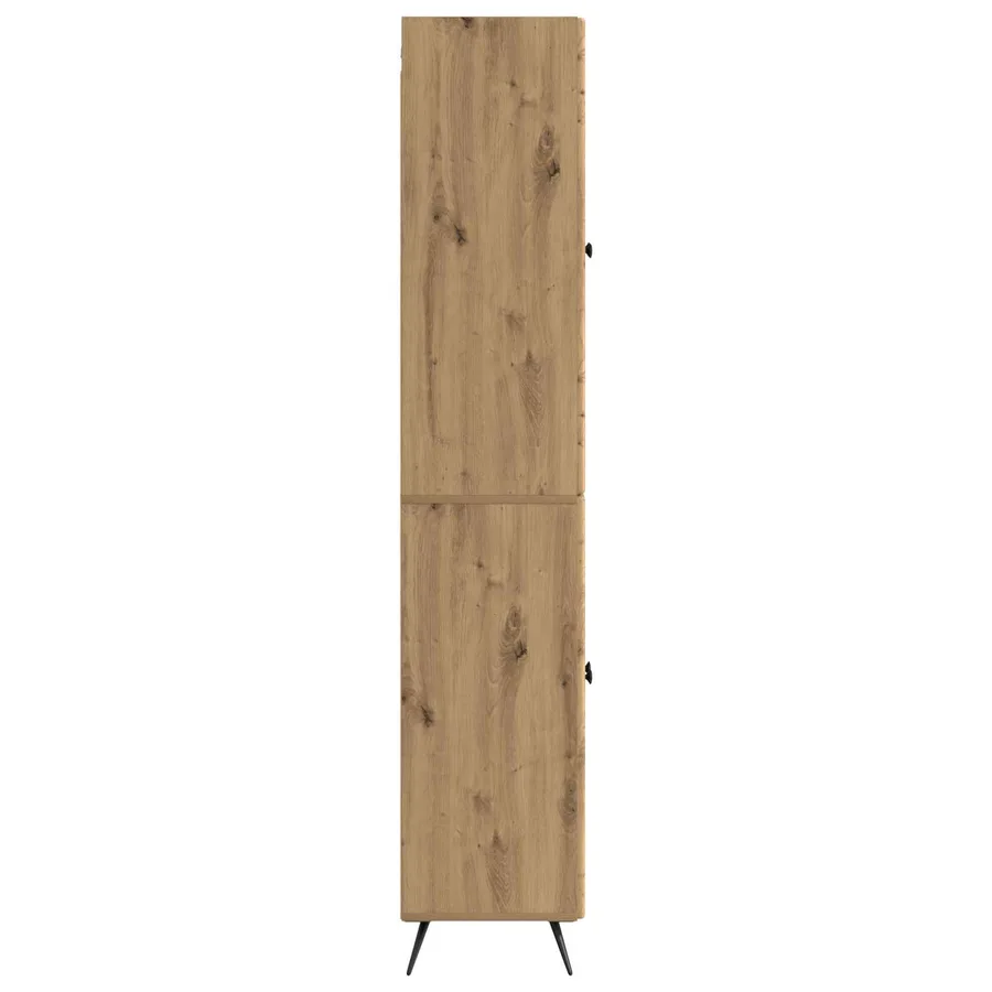Ensemble de Meubles 2 pc Chêne artisanal Bois d'ingénierie - 6