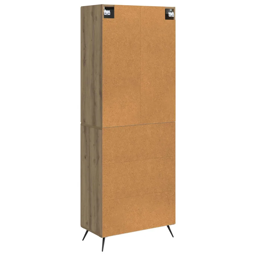 Ensemble de Meubles 2 pc Chêne artisanal Bois d'ingénierie - 7