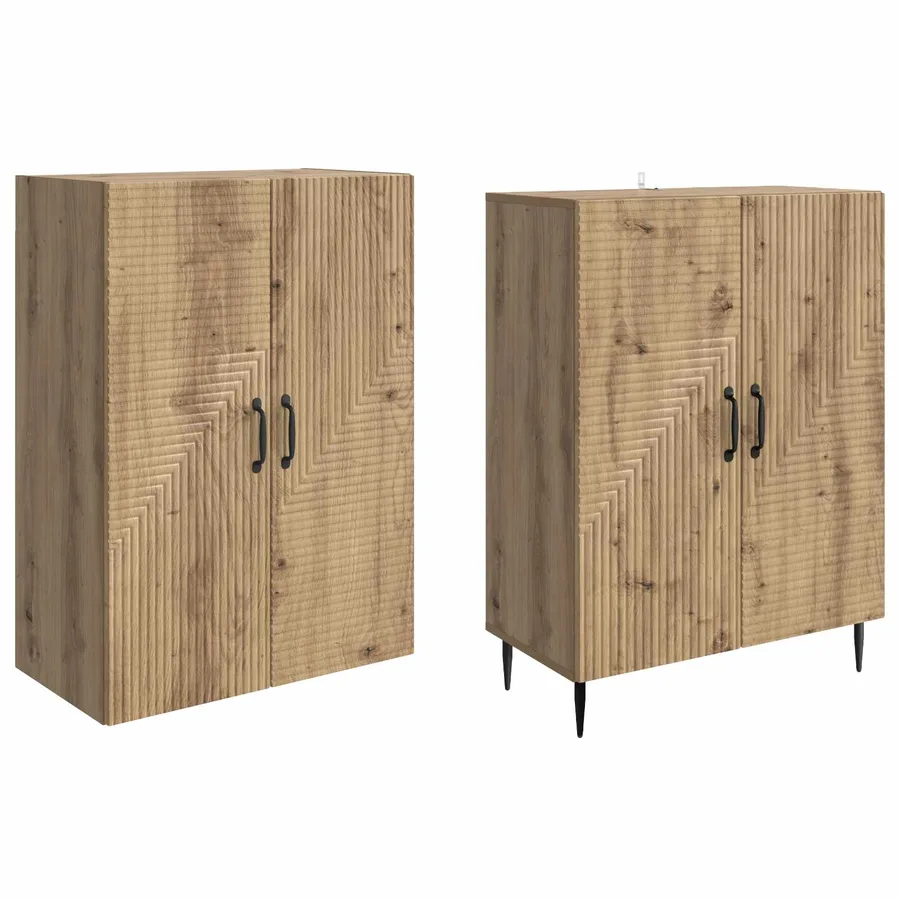 Ensemble de Meubles 2 pc Bois d'ingénierie - 4