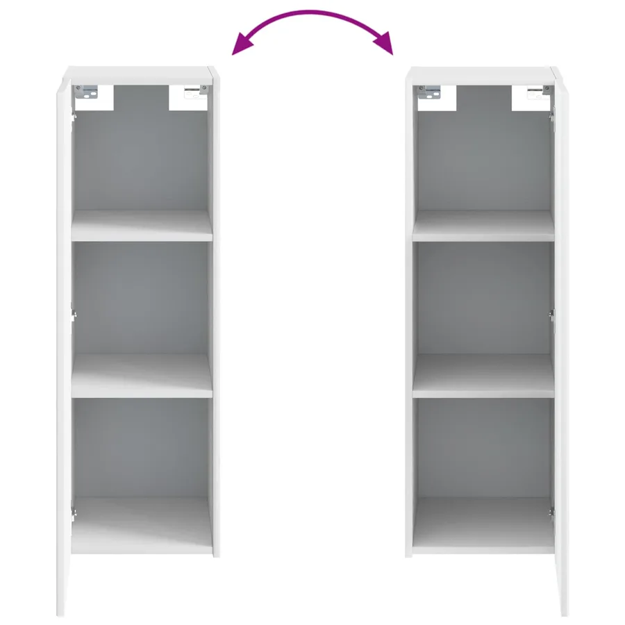 Ensemble de mobilier de salle de bain 6 pcs Blanc - 14