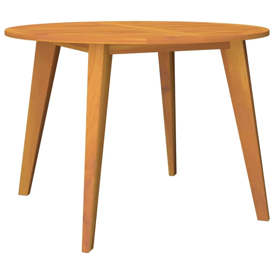 Ensemble à manger de jardin 5 pcs Bois d'acacia solide - 4