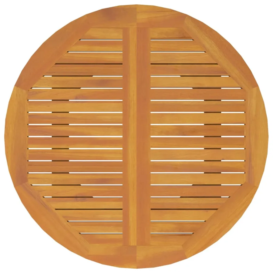 Ensemble à manger de jardin 5 pcs Bois d'acacia solide - 5