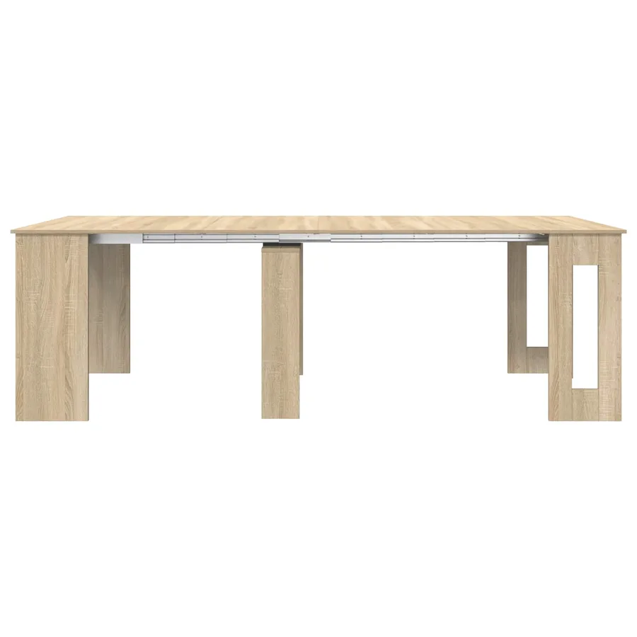 Table à dîner 240 x 85 x 75 cm Bois d'ingénierie Chêne Sonoma - 6