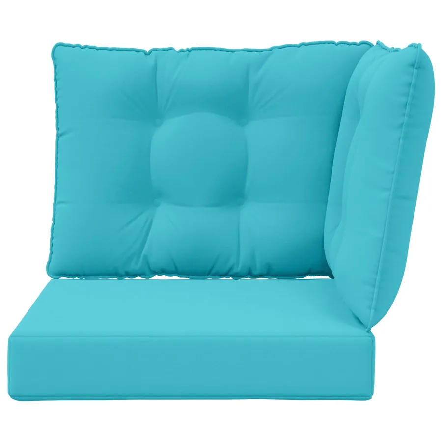 Coussin de canapé d'extérieur Polyester Turquoise - 6