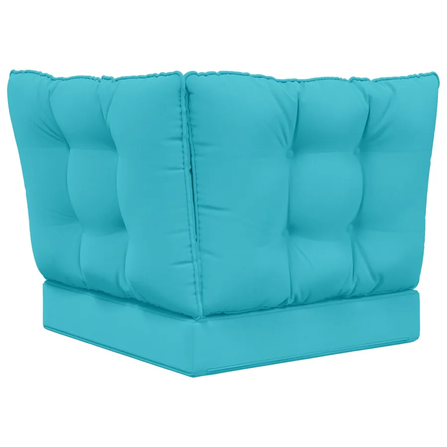 Coussin de canapé d'extérieur Polyester Turquoise - 7