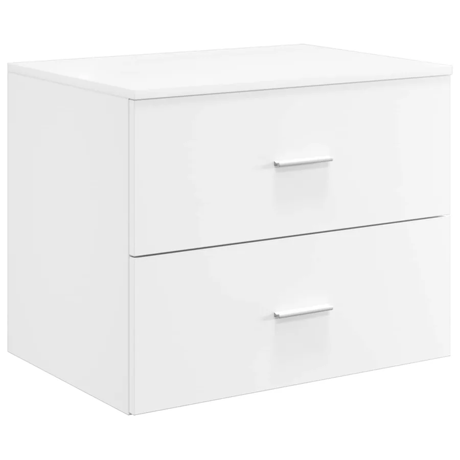 Ensemble de mobilier de salle de bain 4 pcs Blanc - 6
