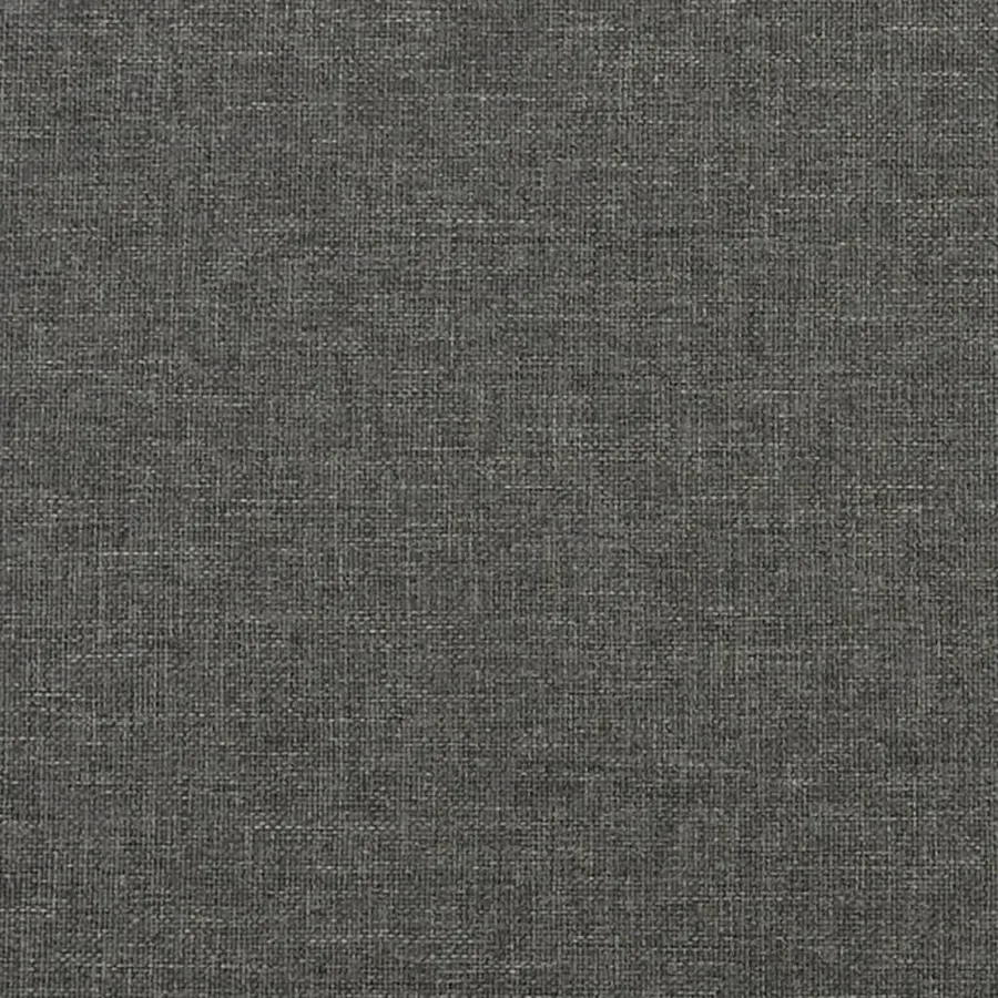 Cadre de lit sans matelas gris foncé 90x200 cm tissu - 8