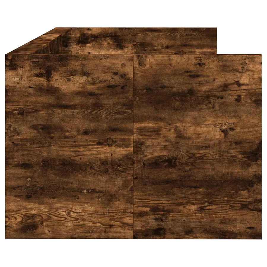 Lit d'appoint avec tiroir Chêne fumé Bois d'ingénierie - 4