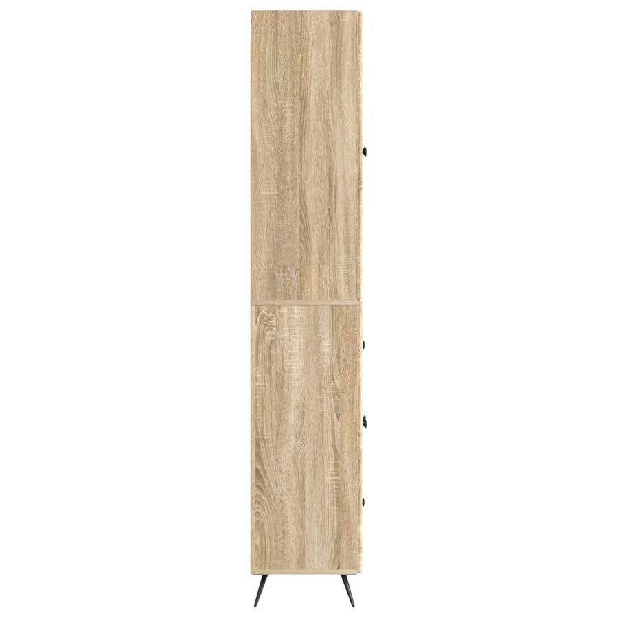 Ensemble de Meubles 2 pcs Chêne Sonoma Bois d'ingénierie - 6