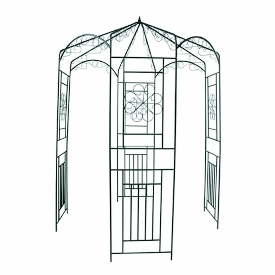Voûte de jardin 250 cm Vert foncé - 2