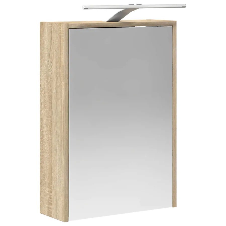 Ensemble de mobilier de salle de bain 5 pcs Chêne Sonoma - 5
