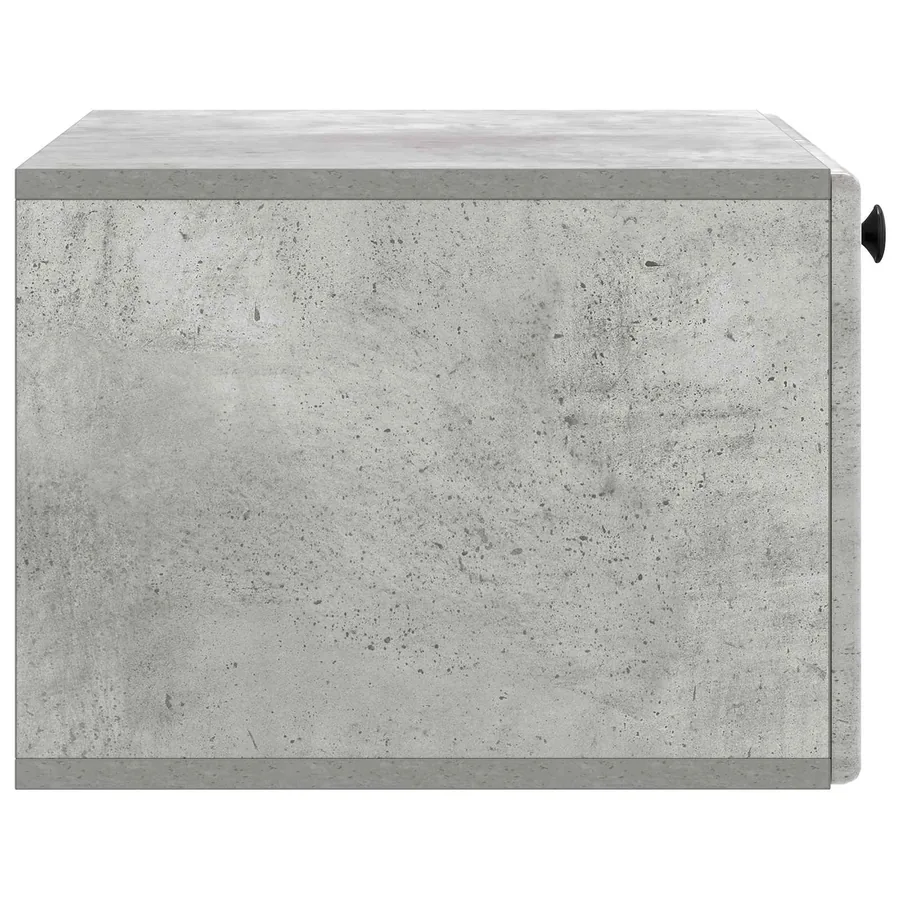 Meuble TV mural 59,5 x 41 x 30 cm Gris béton Bois d'ingénierie - 7