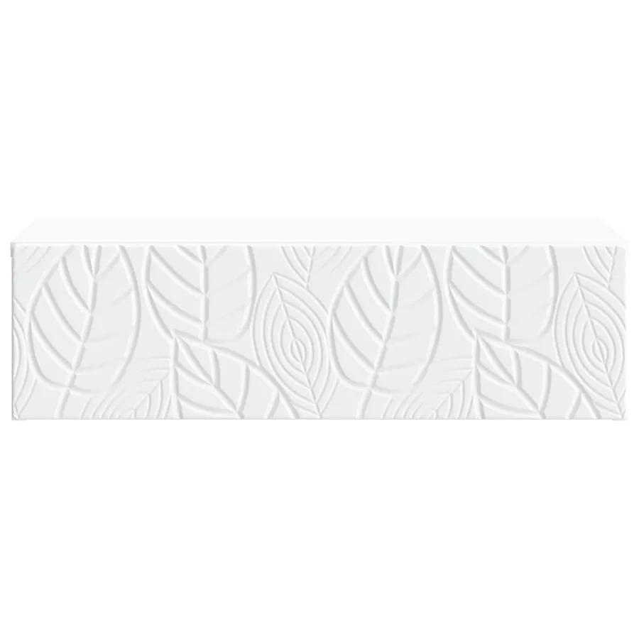 Table d'appoint murale Blanc 87,5 x 34,5 x 17 cm - 4