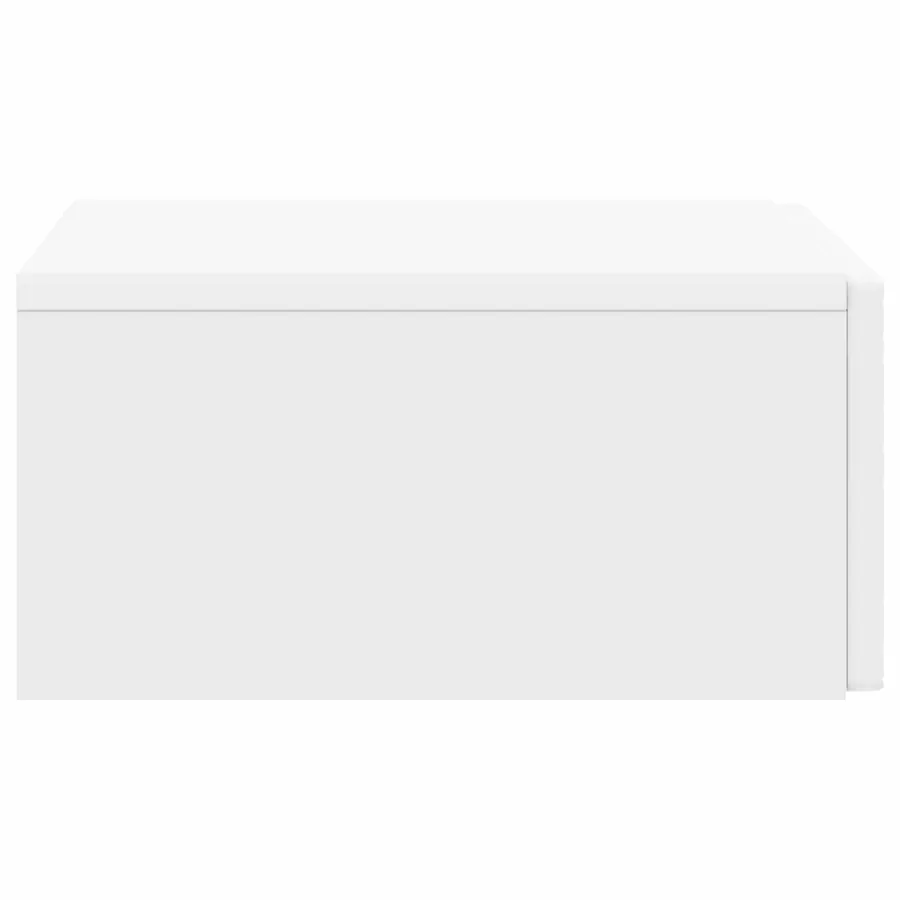 Table d'appoint murale Blanc 87,5 x 34,5 x 17 cm - 5