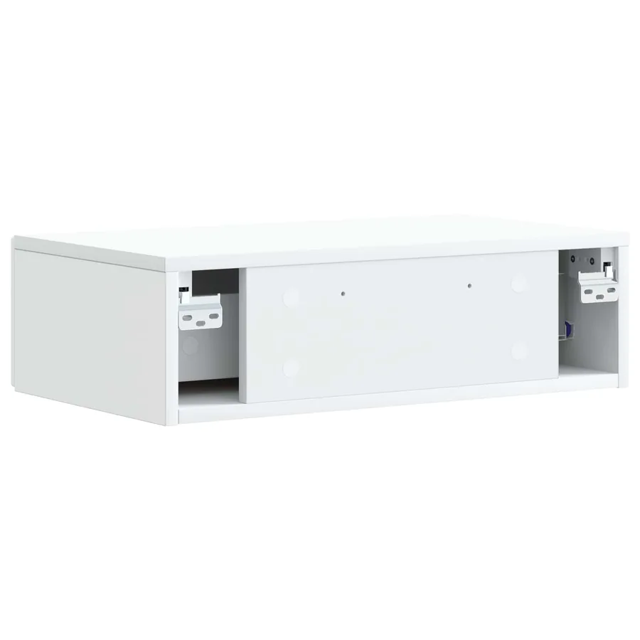 Table d'appoint murale Blanc 87,5 x 34,5 x 17 cm - 6
