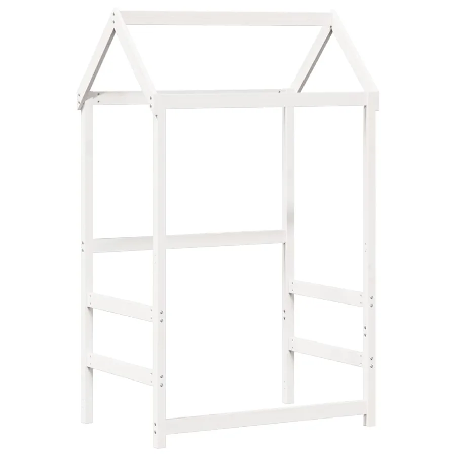 Ensemble de lit de jour et de banc et toit sans matelas blanc - 7