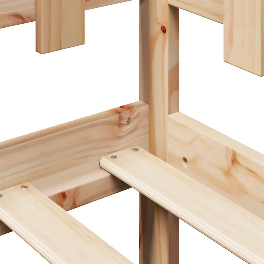 Lit de jour avec tiroirs sans matelas 90x190 cm bois massif - 10